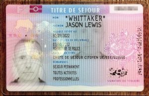Carte de séjour Carte de séjour